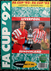 Collection Of 10 FA Cup Football Magazines 1979, 88, 89, 90, 91, 92, 93, 94, 95.