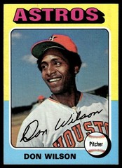 1975 Topps Nm A2 Don Wilson Houston Astros #455