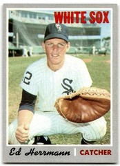 1970 Topps #368 Ed Herrmann Chicago White Sox EX-NRMT VERY CLEAN