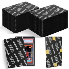 Ding Defend 4×6 Black Trading Card Shipping Protector 110 Pack – Sports Card …