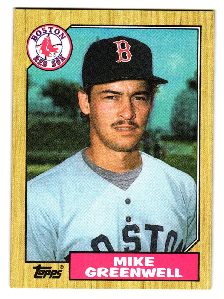 1987 Topps – Mike Greenwell #259 (RC) Boston Red Sox