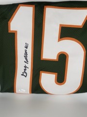 Greg Rousseau signed Miami Hurricanes Jersey JSA COA