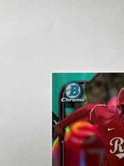 2022 Bowman Draft – Chrome Elly De La Cruz #BDC-80 Aqua Lava Refractor /199 (RC)