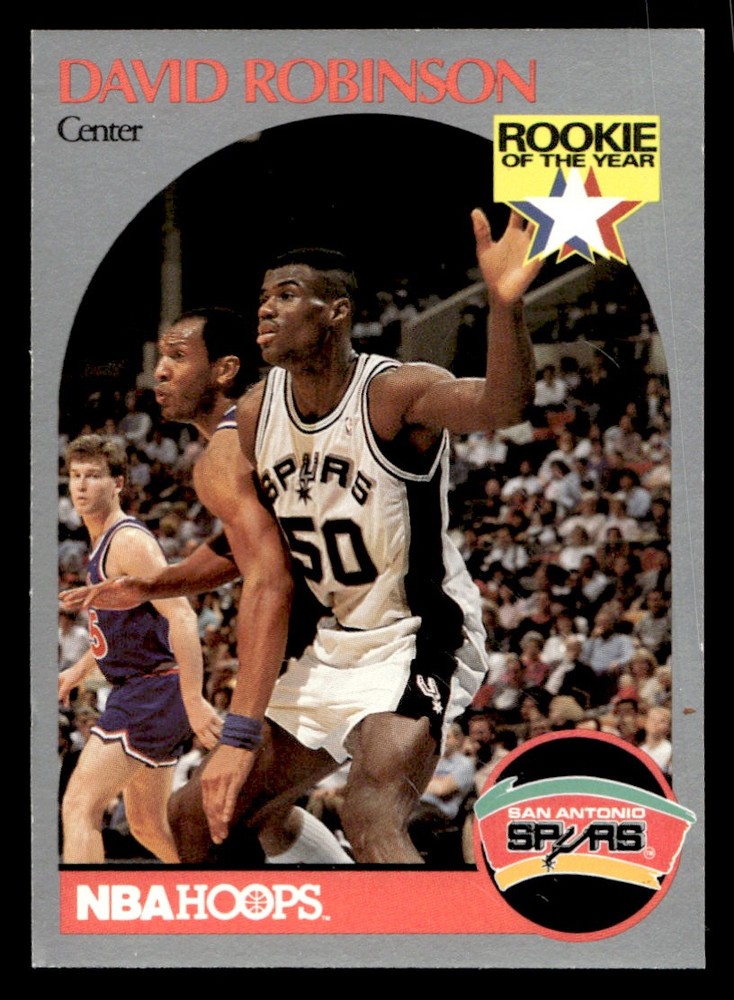 1990-91 NBA Properties David Robinson #270 San Antonio Spurs Basketball