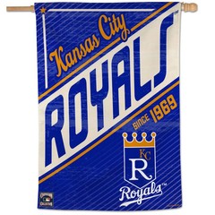 KANSAS CITY ROYALS CLASSIC (28&Prime; X 40&Prime;), HOUSE FLAG FROM WINCRAFT
