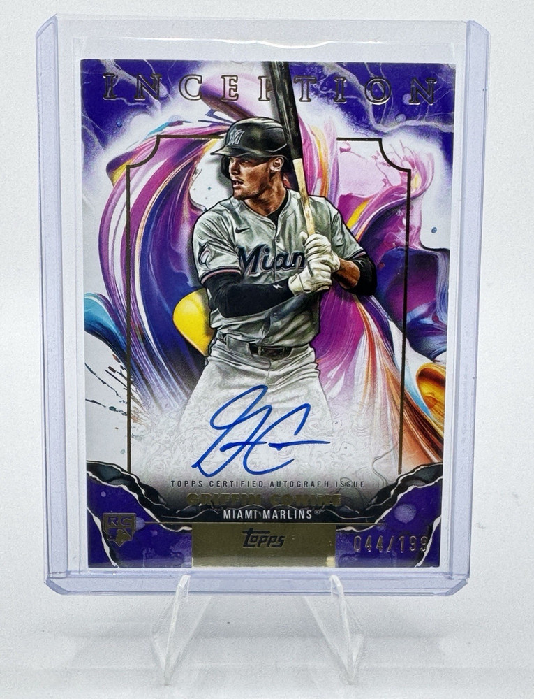 Topps 2025 Inception Griffin Conine Rookie & Emerging Stars Auto #RESA-GCO /199