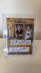 2024 LEAF METAL IOWA CAMPUS COLORS 1/ 1 KATE MARTIN/HANNAH STUELKE DUAL AUTO