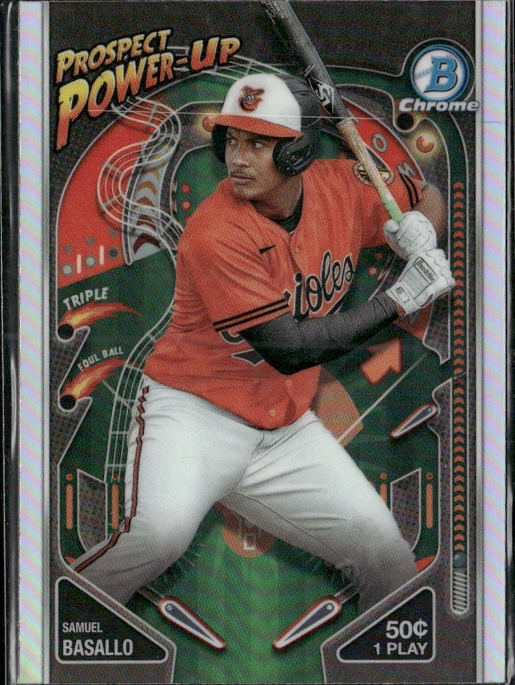 2024 Bowman #PP-8 Samuel Basallo Prospect Power-Up