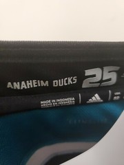New Anaheim DUCKS Ryan Getzlaf Mens Adidas Jersey Black Size (42) XXS $225
