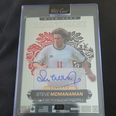 Wild Card 2026 Road to Glory Superchrome Steve McManaman England Auto 4/5