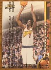 ANTAWN JAMISON, 1998-1999 TOPPS FINEST ROOKIE CARD, NBA LEGEND
