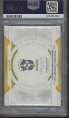 2022 Panini National Treasures Rd.To VINICIUS JUNIOR Auto /71 PSA 9 Brazil JA1