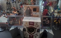 WWE Topps 3 Card Bray Wyatt Grail Lot,Auto Relic,Rocking Chair Relic,Gold Chrome