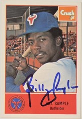 1978 Cramer Billy Sample Auto Card #72 Pacific Coast League Signed Pre-Rookie