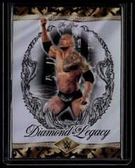 2026 Topps Chrome WWE #RDL-23 The Rock The Rock Diamond Legacy