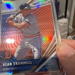 #RVA-19 Alan Trammell 2026 Topps Chrome Chrome Rivals Away Detroit Refractor⚾️🔥