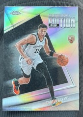 Carter Bryant Topps 2025-26 Topps Chrome RC San Antonio Spurs Edition Refractor