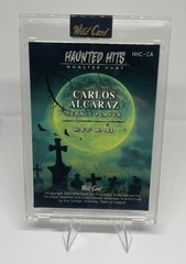1/1 Carlos Alcaraz Wild Card Haunted Hits Monster Hunt