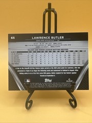 2024 Topps Chrome Black Purple Diamond Refractor Lawrence Butler #65 A’s RC /150