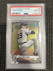 2021 BOWMAN CHROME #28 TARIK SKUBAL ROOKIE RC PSA 10