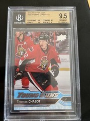 Thomas Chabot 2016-17 Upper Deck Young Guns #488 BGS 9.5 Senators RC NHL