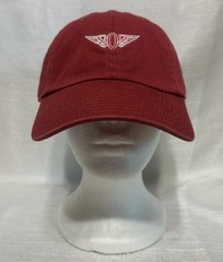 Vintage The Olympic Club Golf Hat Cap Red Classic Cut, American Needle