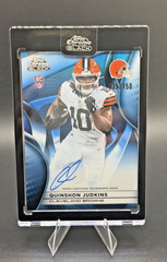 Quinshon Judkins Rookie 2025 Topps Chrome Black AUTO /150 Blue SEALED Browns