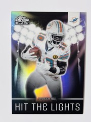 2026 Topps Chrome Black Tyreek Hill Hit The Lights Case Hit Dolphins