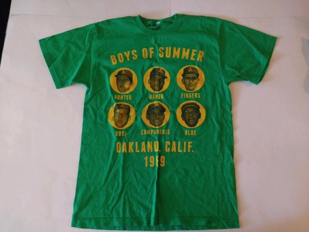 Oakland Athletics Shirt Mens M Green Oaklandish Tribune Tavern Boys Of Summer