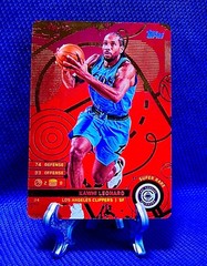 KAWHI LEONARD 2025-26 Topps Attax SSP SUPER RARE RED FOIL #136 1:96 CLIPPERS