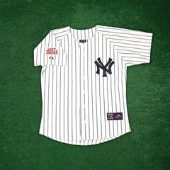 Thurman Munson 1977 New York Yankees World Series Cooperstown Men&rsquo;s Home Jersey