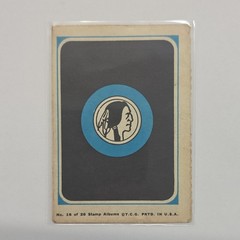 Washington Redskins Mini Card Album Football Blue/Black/White