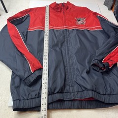 87th INDIANAPOLIS 500 WINDBREAKER MAY 2003 REEBOK RED AND NAVY SIZE ADULT XL VTG