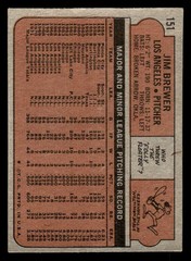 1972 TOPPS JIM BREWER 151 EX MCG 5 BASEBALL LOS ANGELES DODGERS