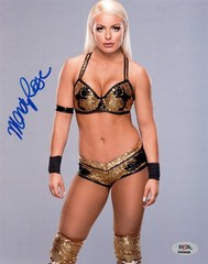 Mandy Rose WWE NXT Signed Autograph 8×10 Photo #14 w/ PSA COA