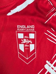 Oxen England Rugby League Training Shirt 2021 XL Red Free UK Postage