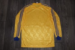 VINTAGE ADIDAS JERSEY LONG SLEEVE RETRO 1990/92 SOCCER TEMPLATE SHIRT SWEDEN M