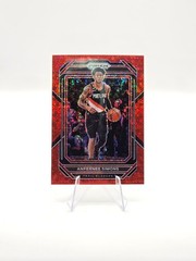 Anfernee Simons 2022-23 Panini Prizm Fast Break Red SP /100 #46 Trail Blazers