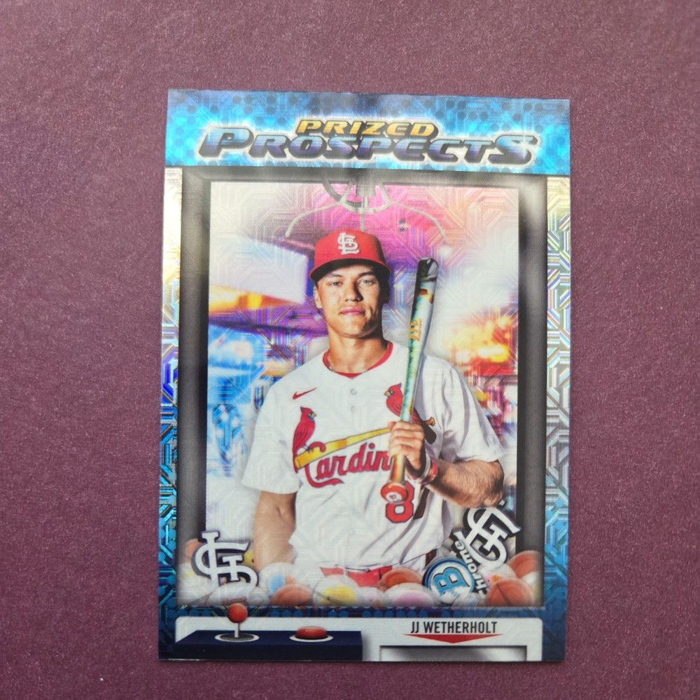 2025 Bowman Draft #PP-18 JJ Wetherholt Prized Prospects Mojo Refractor