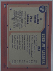 PAUL SKENES 2026 Topps Series 2 1991 All-Stars Foil #91AS-39 Gold /50 Pirates