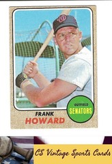 1968 Topps #320 Frank Howard