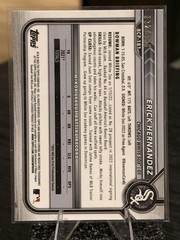 2022 Bowman Chrome – Prospects Erick Hernandez #BCP-181 Pink Mojo Refractor /199