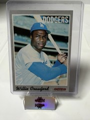 1970 Topps – Willie Crawford #34 Dodgers