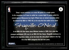 1994-95 SkyBox Premium #R6 Shaquille O&rsquo;Neal Revolution