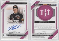 2021 Panini National Treasures Holo Silver 14/25 Jeff Burton #TS-JB Auto 7ba