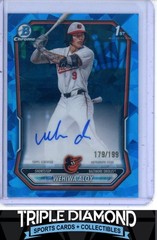 2026 Bowman Chrome Sapphire 1st Wehiwa Aloy Prospect Auto #179/199 BNB503