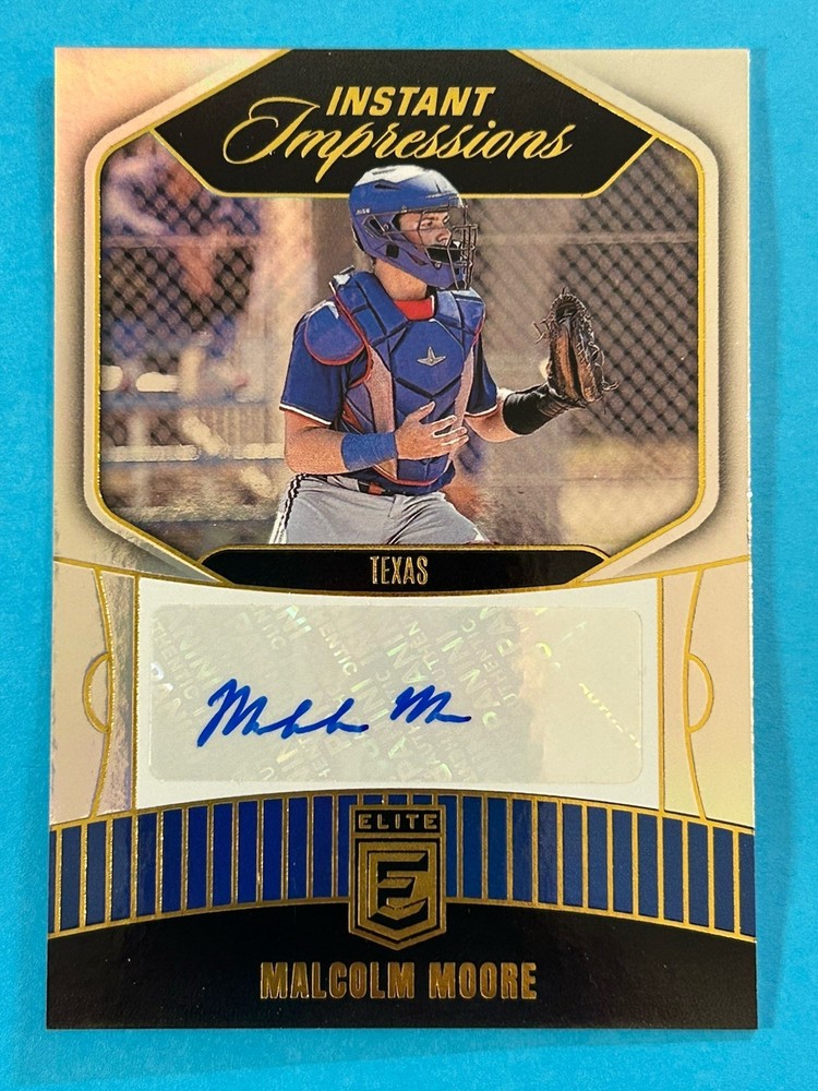 Malcolm Moore 2026 Panini Select RC,SP,AU Autograph Instant Impressions #IIS-MM