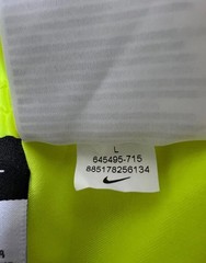 HELLAS VERONA THIRD #4 R. MARQUEZ MATCH WORN FOOTBALL SOCCER SHORTS NIKE sz L