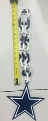 🔥 Dallas Cowboys Big Fan Chain Logo Necklace 3d Printed (FAST FREE SHIPPING)