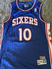 MAURICE CHEEKS Sixers #10 HOF Throwback JSA COA Proof Signed Autographed Jersey